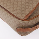 Celine Vintage Macadam Shoulder Bag Canvas and Leather - image 10