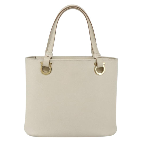 Salvatore Ferragamo Gancini handbag Leather - image 1