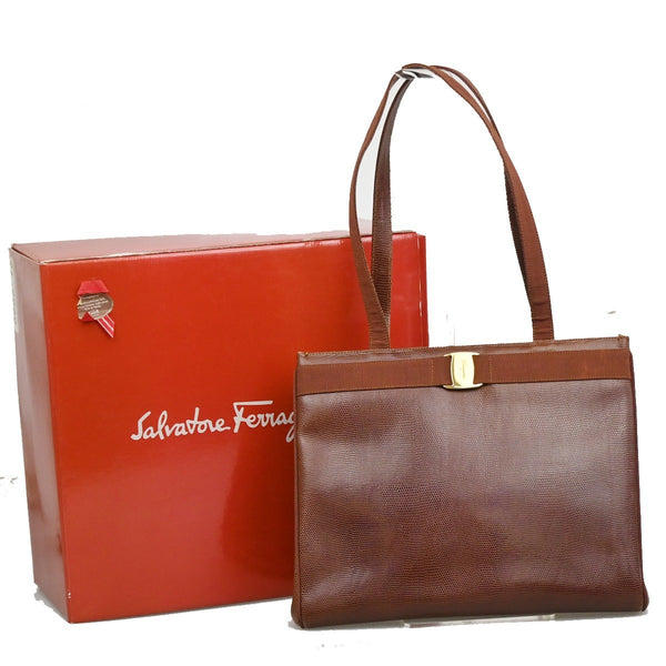 Salvatore Ferragamo Vara shoulder Bag Leather - image 1