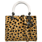 Christian Dior Vintage Lady Dior Bag Printed Canvas Medium - image 1