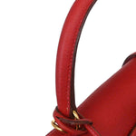Hermes Kelly Handbag Red Togo with Gold Hardware 32 - image 14