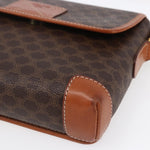 Celine Vintage Macadam Shoulder Bag Canvas and Leather - image 10