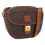 Celine Vintage Macadam Shoulder Bag Canvas and Leather - image 15
