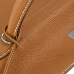 Hermes Kelly Handbag Brown Togo with Palladium Hardware 32 - image 18