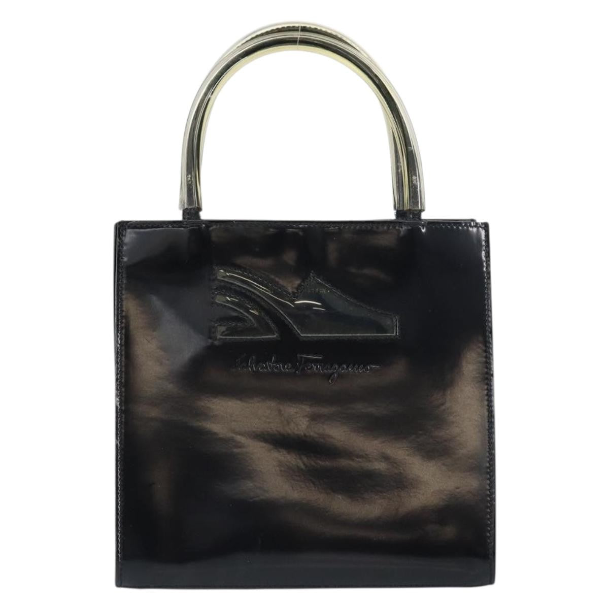 Salvatore Ferragamo Vintage Handbag Patent leather - image 1