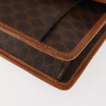 Celine Vintage Macadam Shoulder Bag Canvas and Leather - image 10