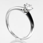 Tiffany & Co. Tiffany Setting Solitaire Ring Platinum with RBC Diamond - image 2