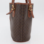 Celine Vintage Macadam Tote bag Canvas and Leather - image 3