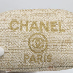 Chanel Deauville Curvy Cosmetic Pouch Tweed - image 14