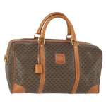 Celine Vintage Duffle Bag Canvas and Leather - image 18