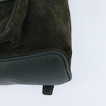 Gucci Vintage Bamboo Backpack Suede Small - image 13