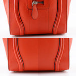 Celine Luggage Bag Grainy Leather Micro - image 7