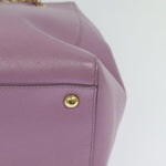 Salvatore Ferragamo Vara Bow Chain Tote Leather Medium - image 9