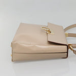 Salvatore Ferragamo Gancini Convertible Top Handle Bag Leather Mini - image 4