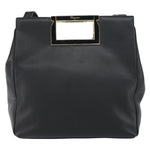 Salvatore Ferragamo Gancini Shoulder Bag Leather - image 1