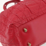 Christian Dior Delices Tote Cannage Quilt Leather Medium - image 11
