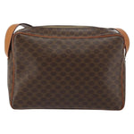 Celine Vintage Macadam Shoulder Bag Canvas and Leather - image 2