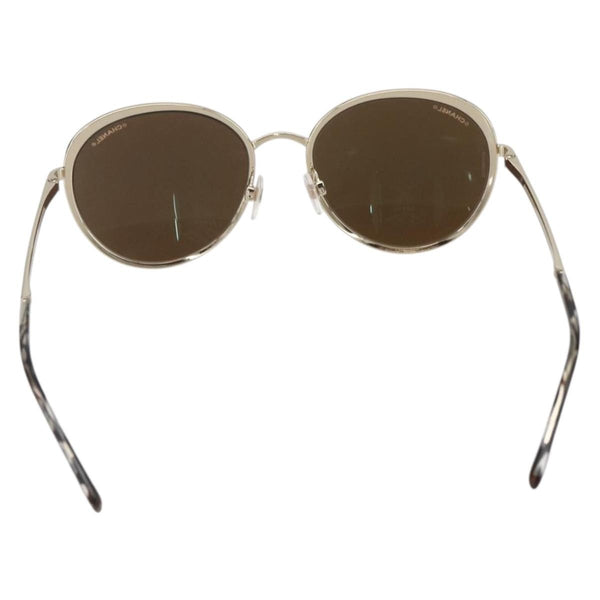 Chanel Logo CC Sunglasses Metal