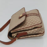Celine Vintage Macadam Shoulder Bag Canvas and Leather - image 4