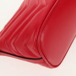 Gucci GG Marmont Pochette Shoulder Bag Matelasse Leather Small - image 9