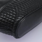 Bally Vintage Handbag Quilted Leather - image 10