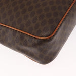 Celine Vintage Macadam Shoulder Bag Canvas and Leather - image 10