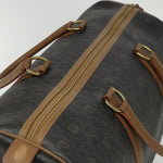 Christian Dior Vintage Honeycomb Handbag Canvas Leather - image 12