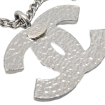 Chanel CC Logo Pendant Necklace Metal - image 4
