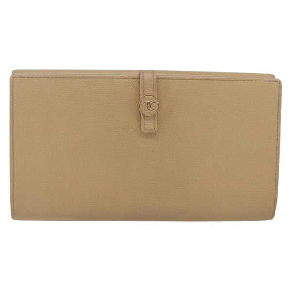 Chanel Coco bouton wallet Leather - image 1