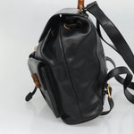 Gucci Vintage Bamboo Backpack Leather - image 4