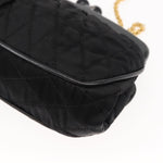 Chanel Chain Clutch Canvas and Leather - image 16