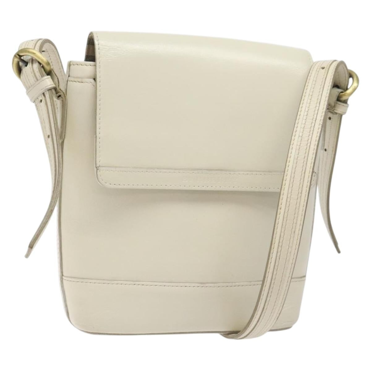 Burberry Flap Shoulder Bag Leather - image 1