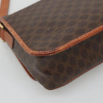 Celine Vintage Macadam Shoulder Bag Canvas and Leather - image 11