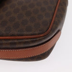 Celine Vintage Macadam Shoulder Bag Canvas and Leather - image 9