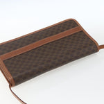 Celine Vintage Macadam Shoulder Bag Canvas and Leather - image 13