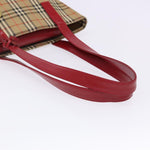Burberry Nova Check Tote canvas check pattern Small - image 6
