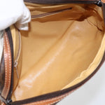 Celine Vintage Macadam Shoulder Bag Canvas and Leather - image 5