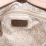 Salvatore Ferragamo Gancini handbag Leather - image 6