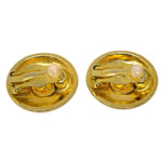 Chanel CC Round Earrings Metal - image 2