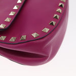 Valentino Garavani Rockstud Saddle Crossbody Bag Leather Mini - image 9