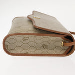 Christian Dior Vintage Honeycomb Flap Crossbody Bag Canvas and Leather - image 3