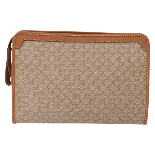 Celine Macadam Pochette Canvas and Leather