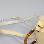 Gucci Vintage Bamboo Backpack Patent Mini - image 17