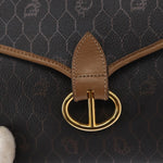 Christian Dior Vintage Honeycomb Flap Crossbody Bag Canvas and Leather - image 13