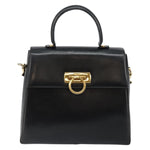 Salvatore Ferragamo Gancini Convertible Top Handle Bag Leather Medium - image 20