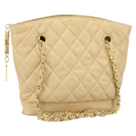 Chanel Vintage CC Chain Shopper Quilted Leather - image 17