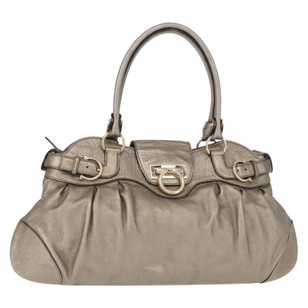 Salvatore Ferragamo Gancini Tote Leather - image 1