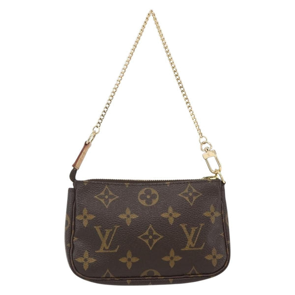 Louis Vuitton Pochette Accessoires Limited Edition Monogram Trunk Mini