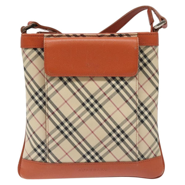 Burberry Nova check Shoulder bag Canvas and Leather - image 1