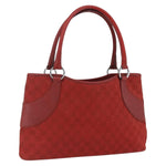 Gucci Vintage Ring Tote GG Canvas with Leather Medium - image 14